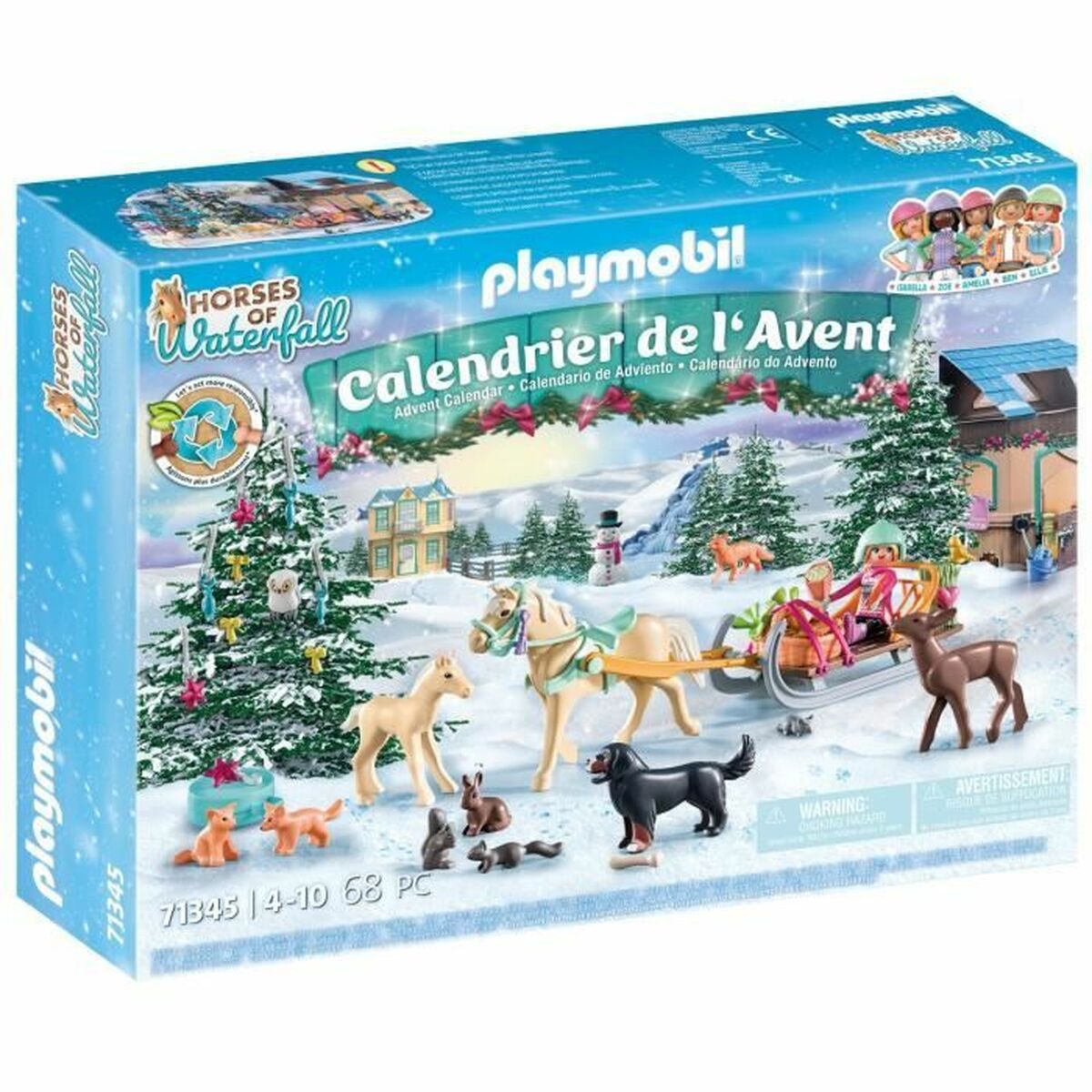 Calendrier de lAvent Playmobil Horses of Waterfall Sapin de Noël