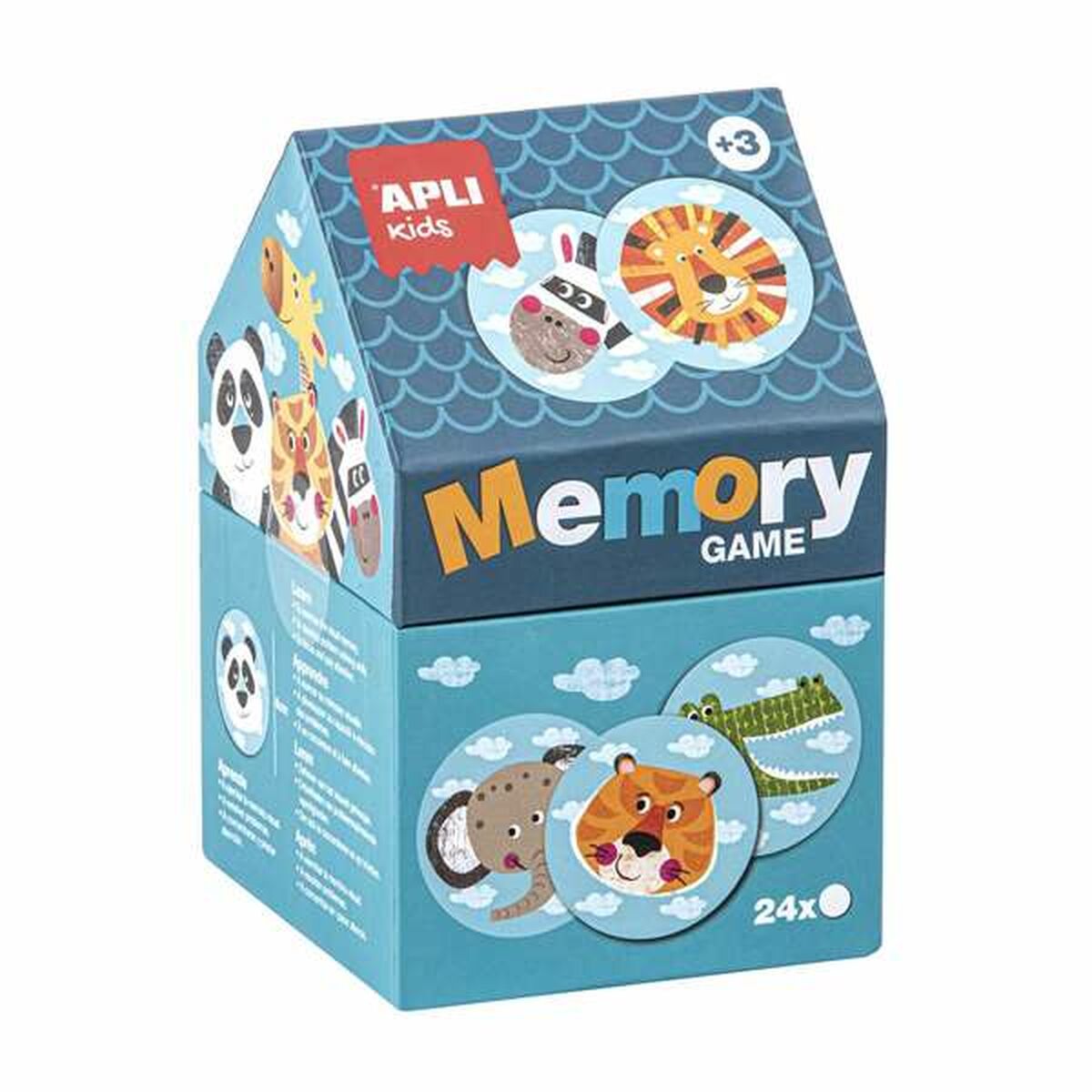 Otroške puzzle iz lesa Apli