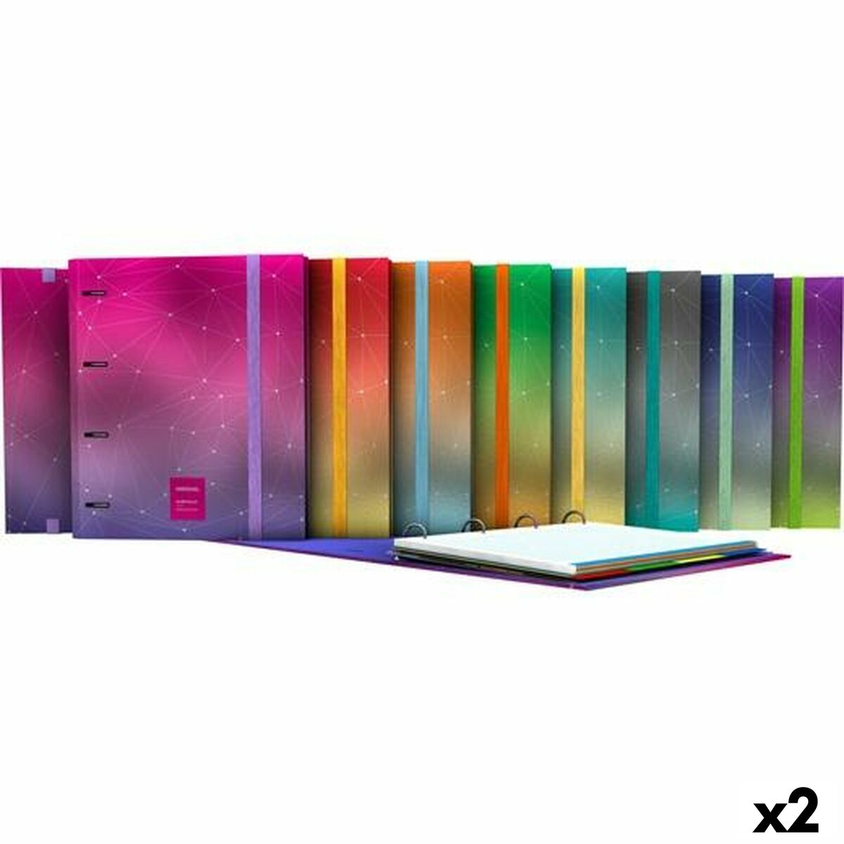 Biblioraft Grafoplas Violet A4 (2 Unități)