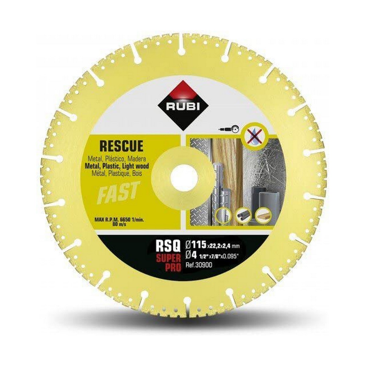 Disc de tăiere Rubi superpro r30900 115 mm