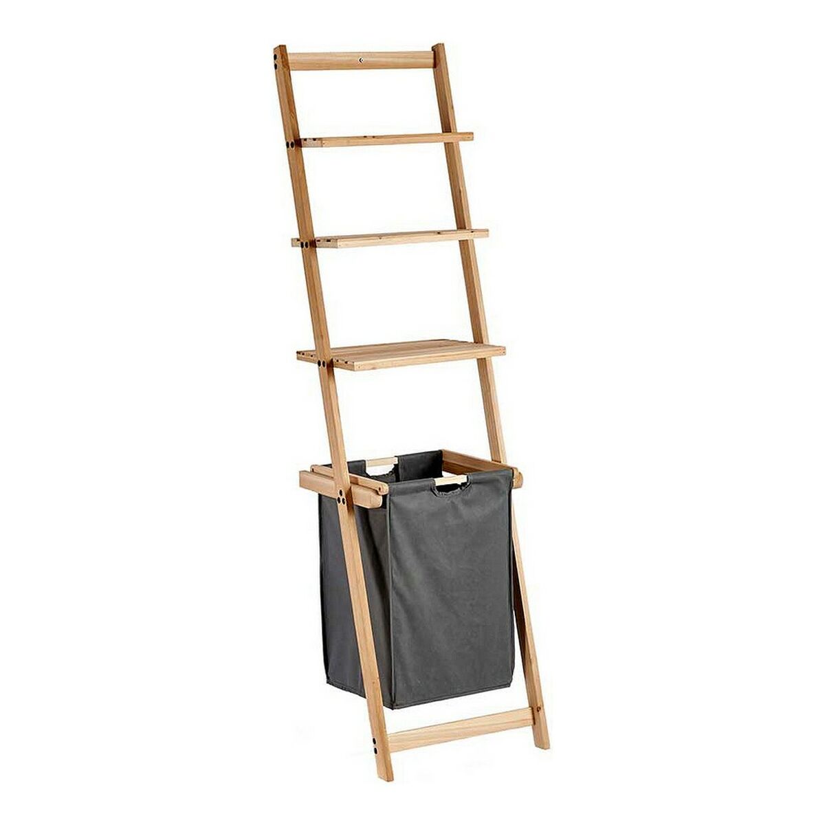 Polica Kipit MH15930H Smeđa Siva Drvo 36 x 151 x 41,5 cm