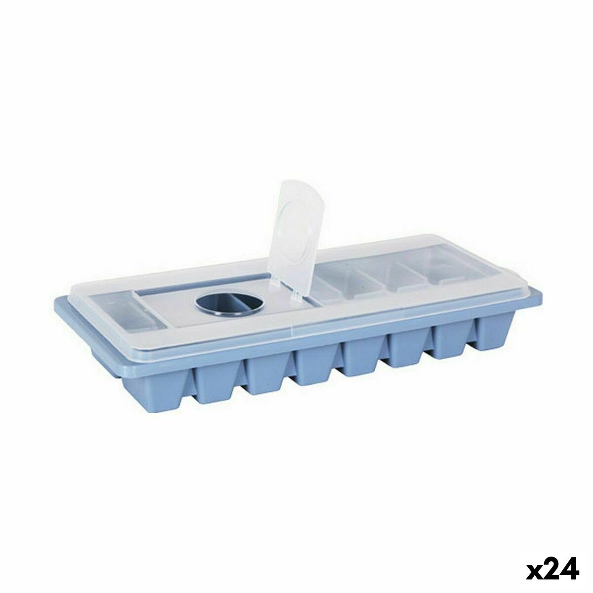 Isbitform Dem Med lokk 26 x 11 x 4,2 cm (24 enheter)