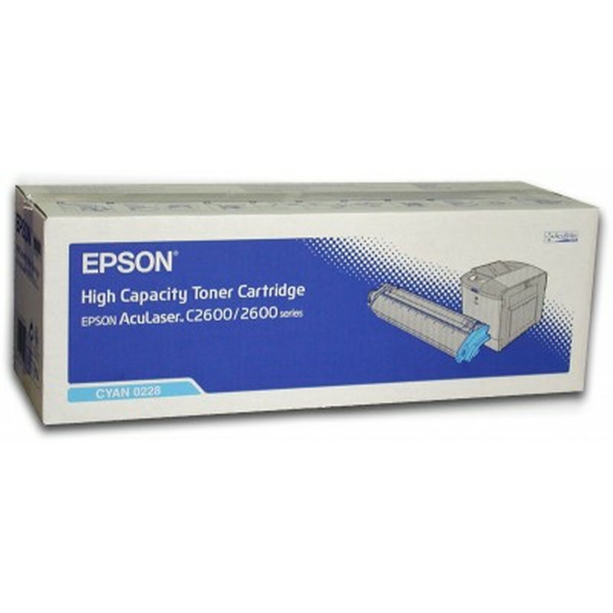 Epson C13S050228 Original Blå Cyan Toner