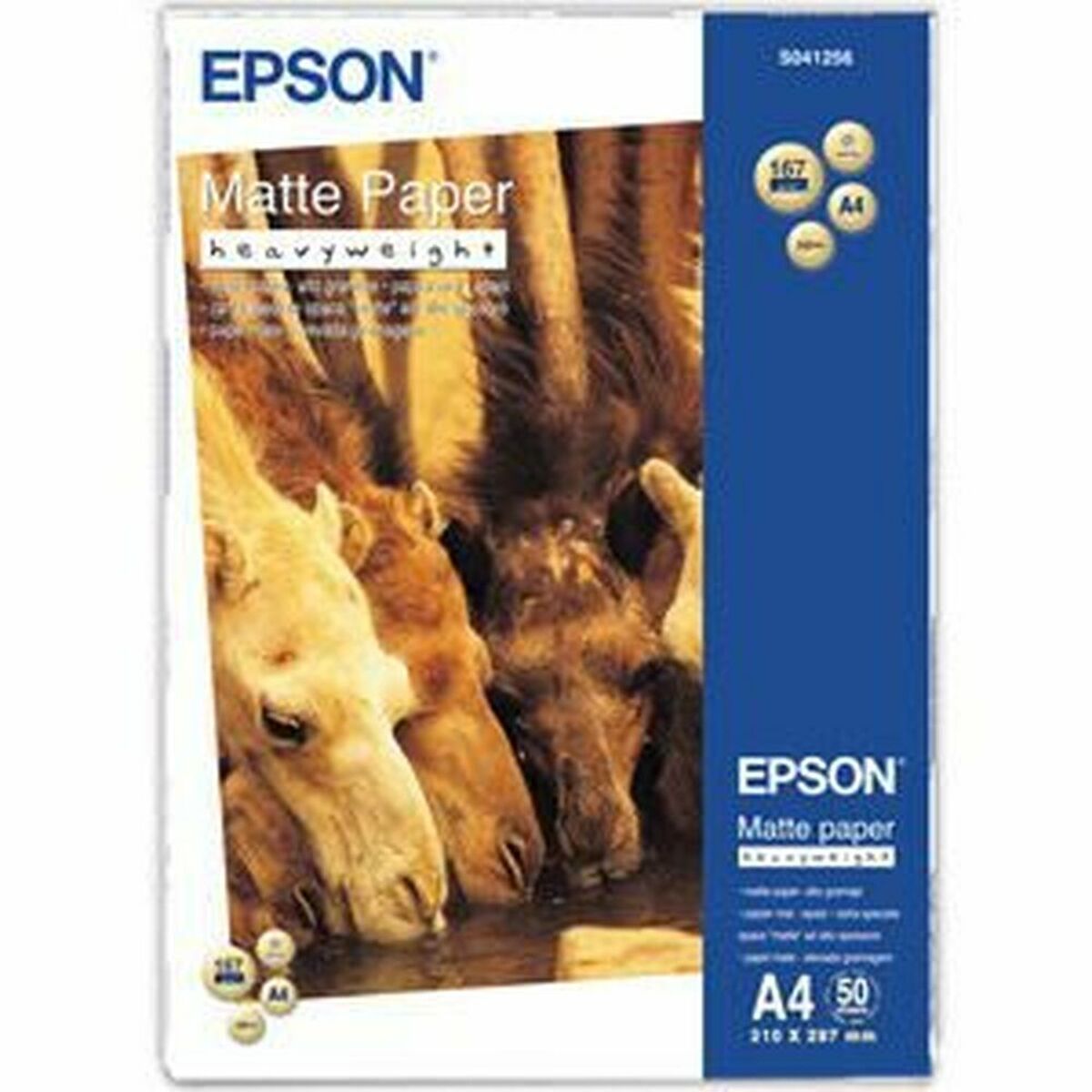 Kép Laminated Tape for Labelling Machines Epson White (50 Units)