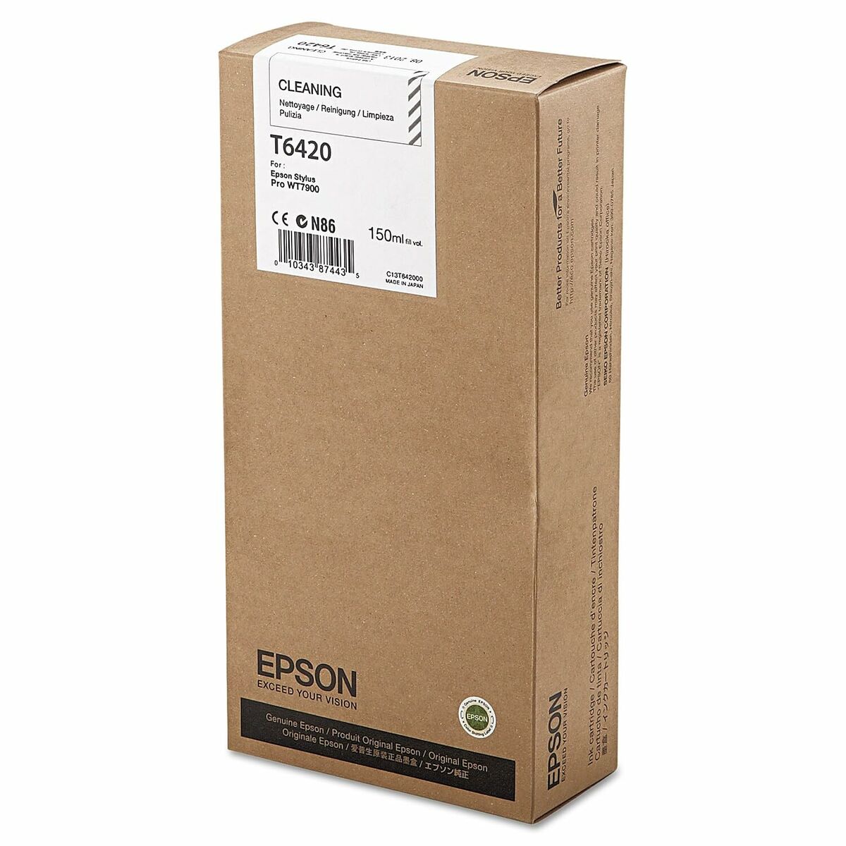Afbeeldingen van Cleaning Cartridge Epson Cartucho de limpieza T642000