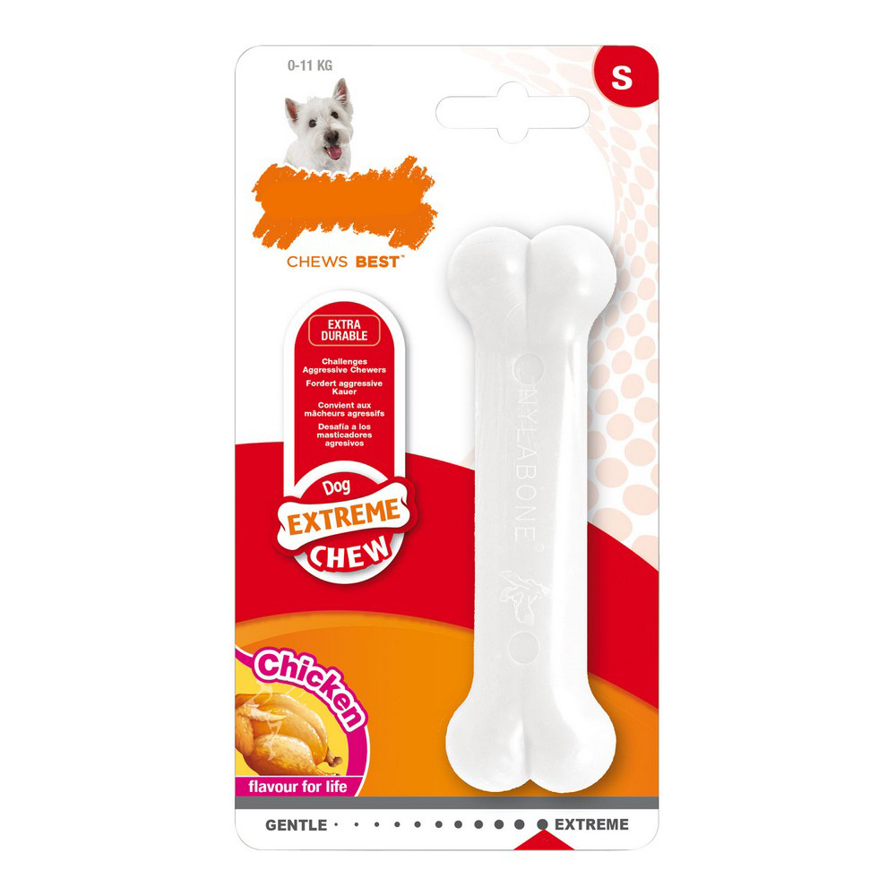 In dienst nemen Talloos Charlotte Bronte Kauwspeelgoed voor honden Nylabone Extreme Chew Maat L Kip Nylon - PS Home  Shopping