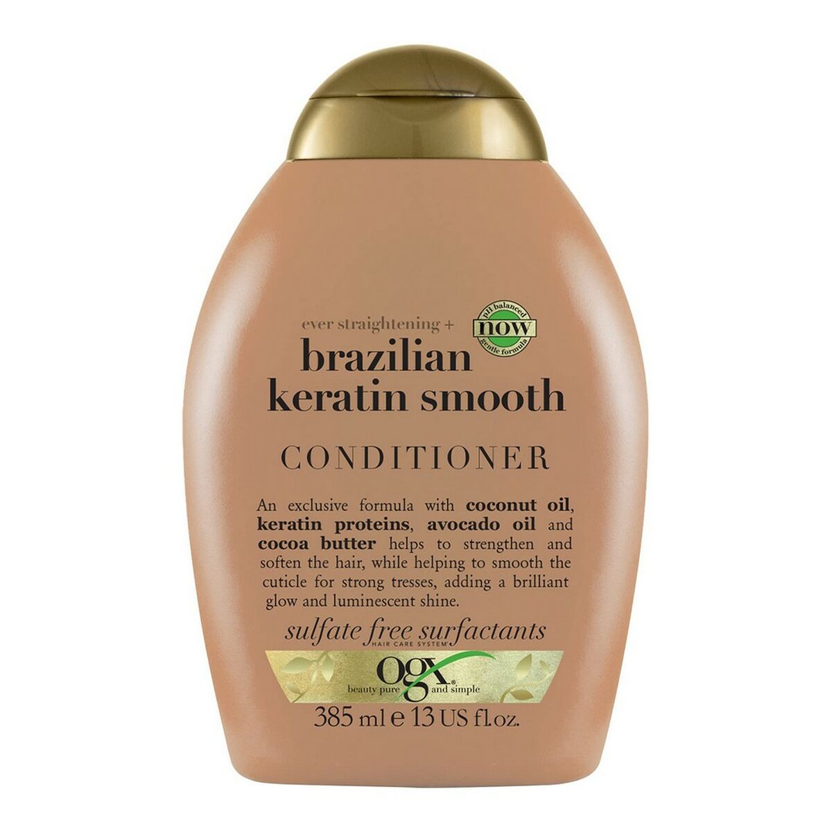 Conditioner OGX Brazilian Keratin Eξομάλυνση 385 ml