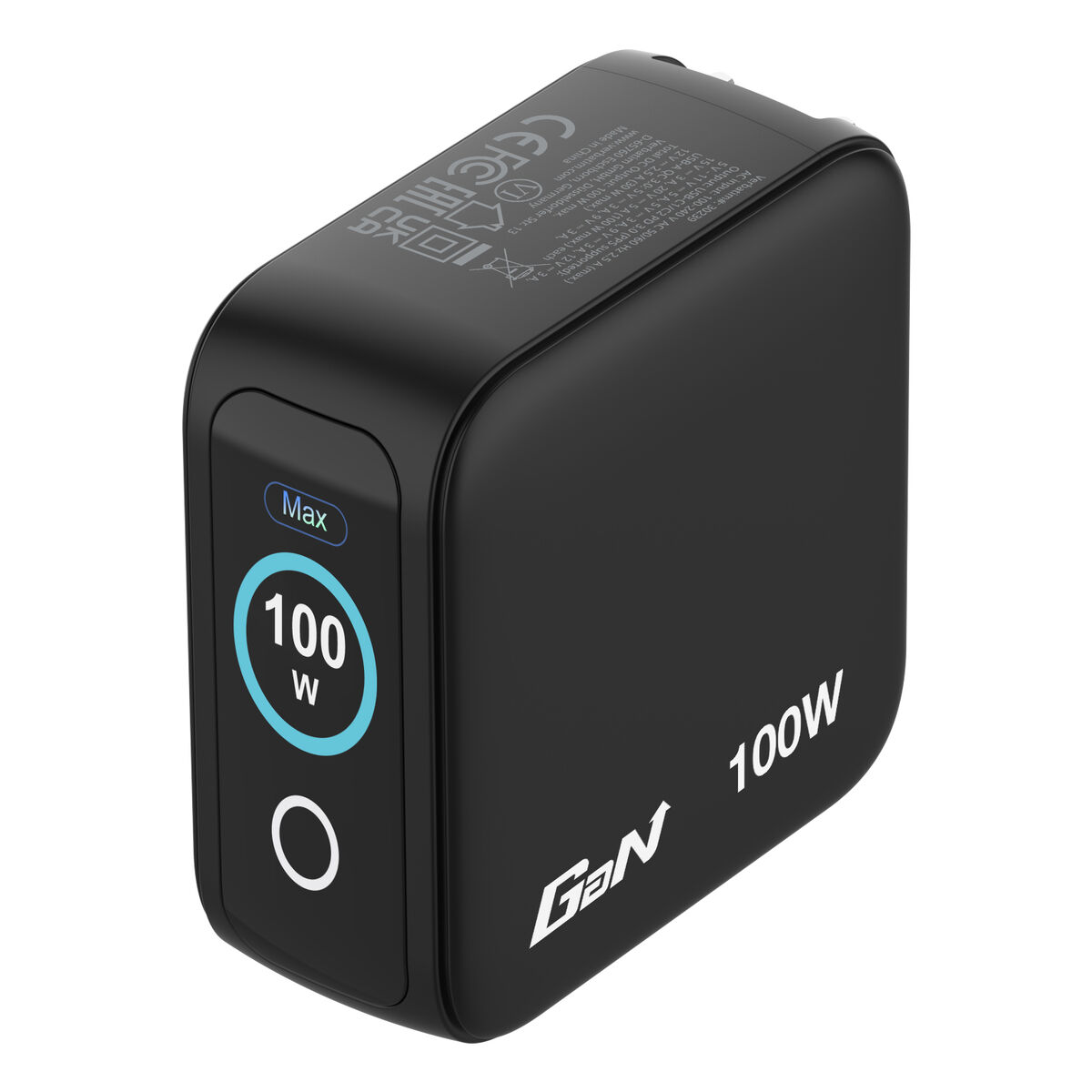 Obrazek Wall Charger Verbatim Mini GaN Charger White 100 W