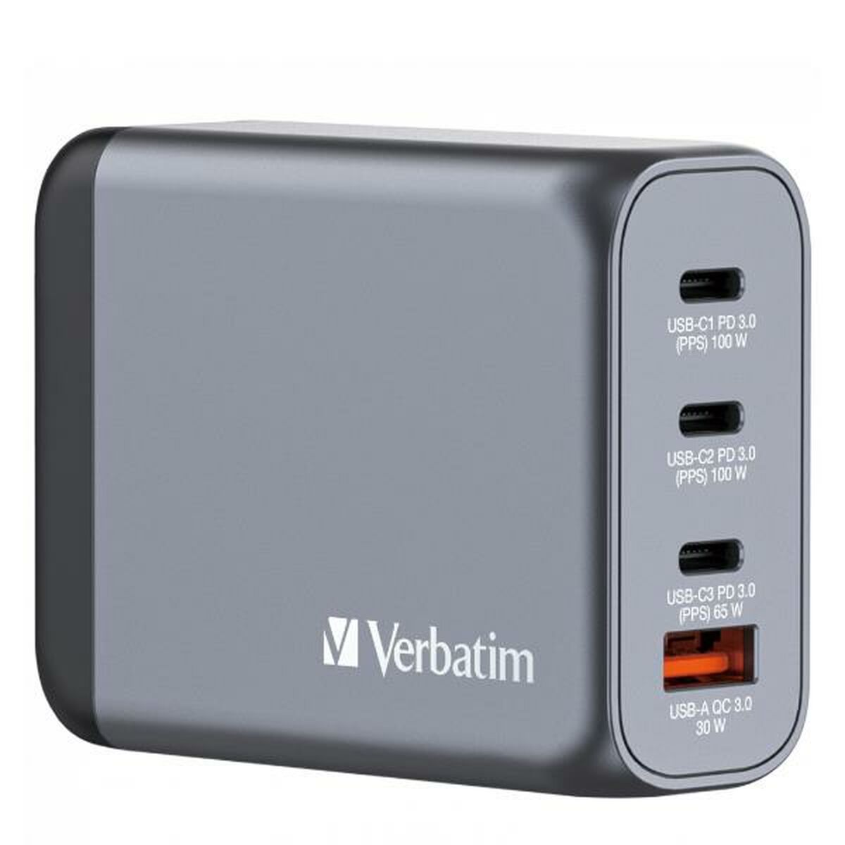 Afbeeldingen van Wall Charger Verbatim GNC-100 100 W Grey