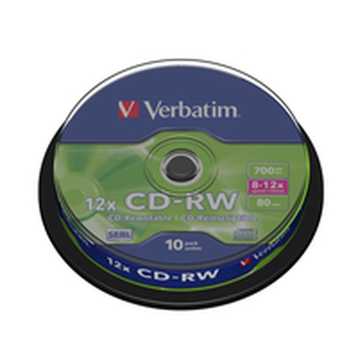 Afbeeldingen van CD-RW Verbatim 43480