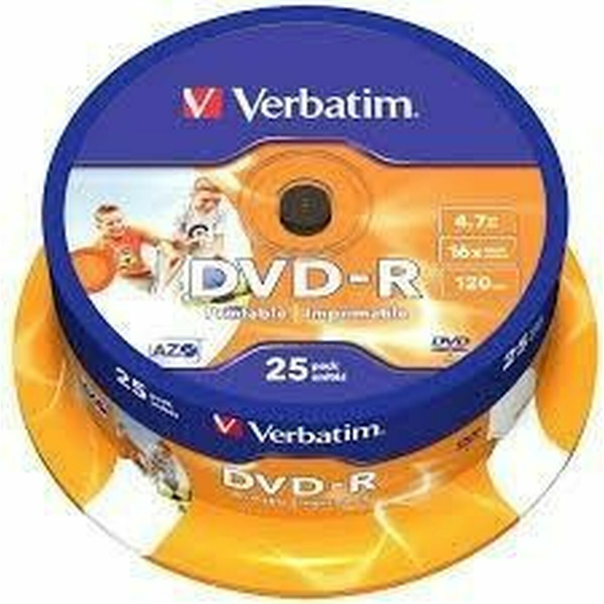 DVD-R Verbatim    25 Units 4,7 GB 16x