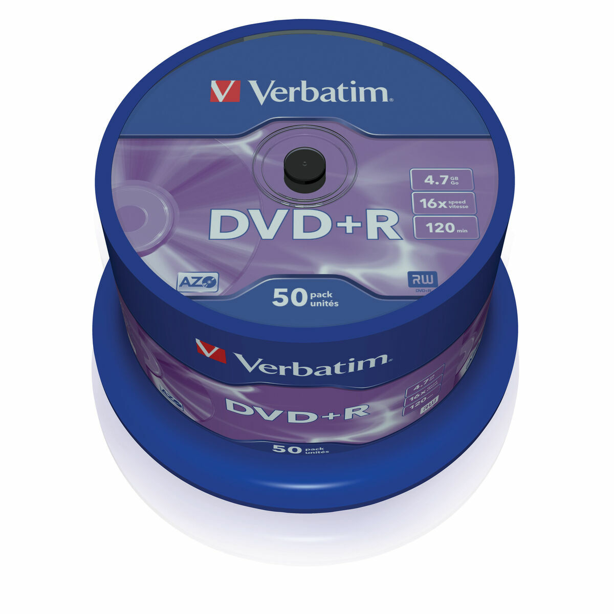 Afbeeldingen van DVD+R Verbatim VB-DPR47S3A 50 Units (50 Units)