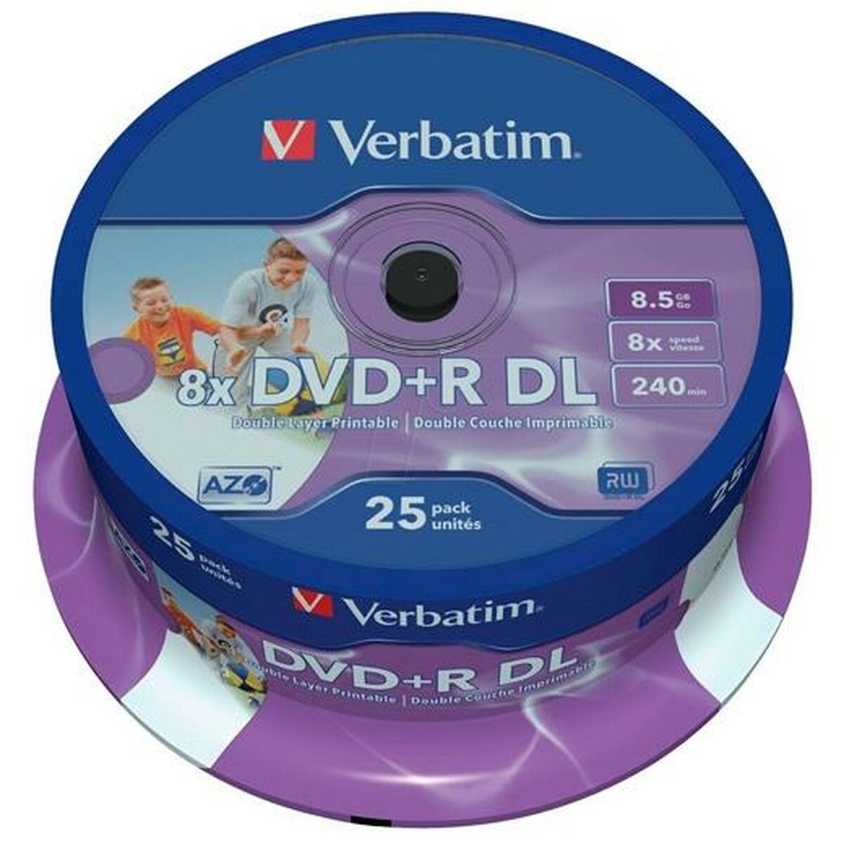 DVD-R Verbatim 25 Enheder 8,5 GB 8x