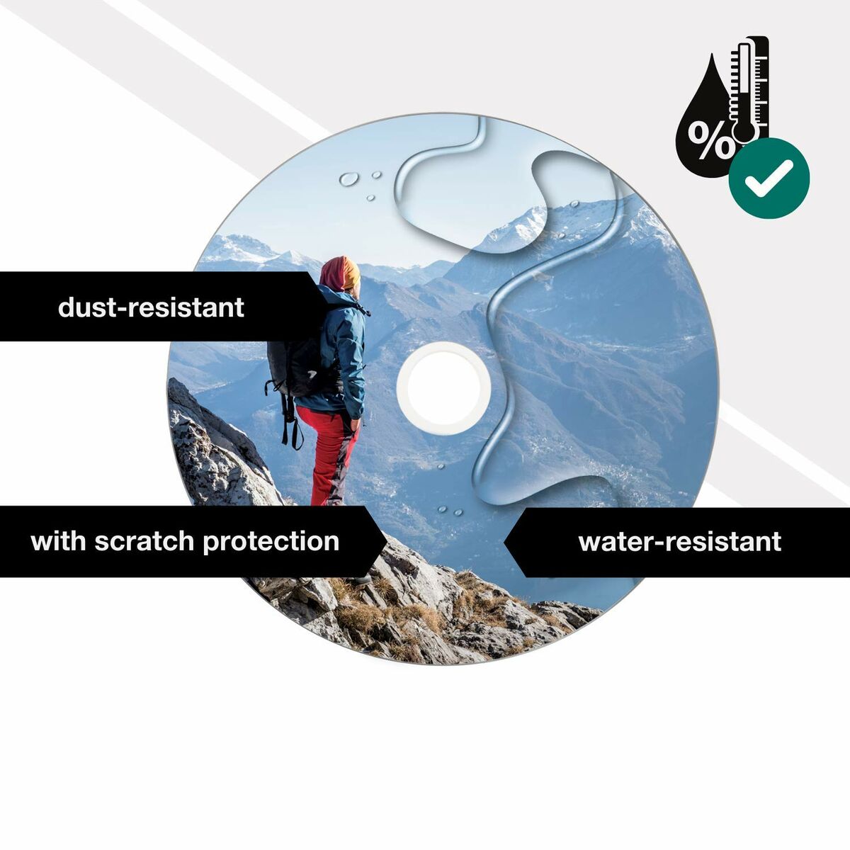 Afbeeldingen van CD/DVD Reader Verbatim 43734 (50 Units)