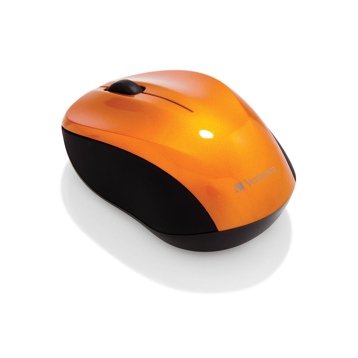 Afbeeldingen van Optical mouse Verbatim GO NANO Orange