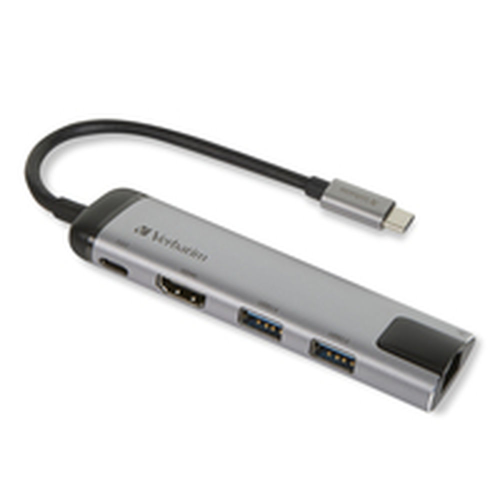 USB Hub Verbatim USB-C Multiport 49141 (Refurbished A+)