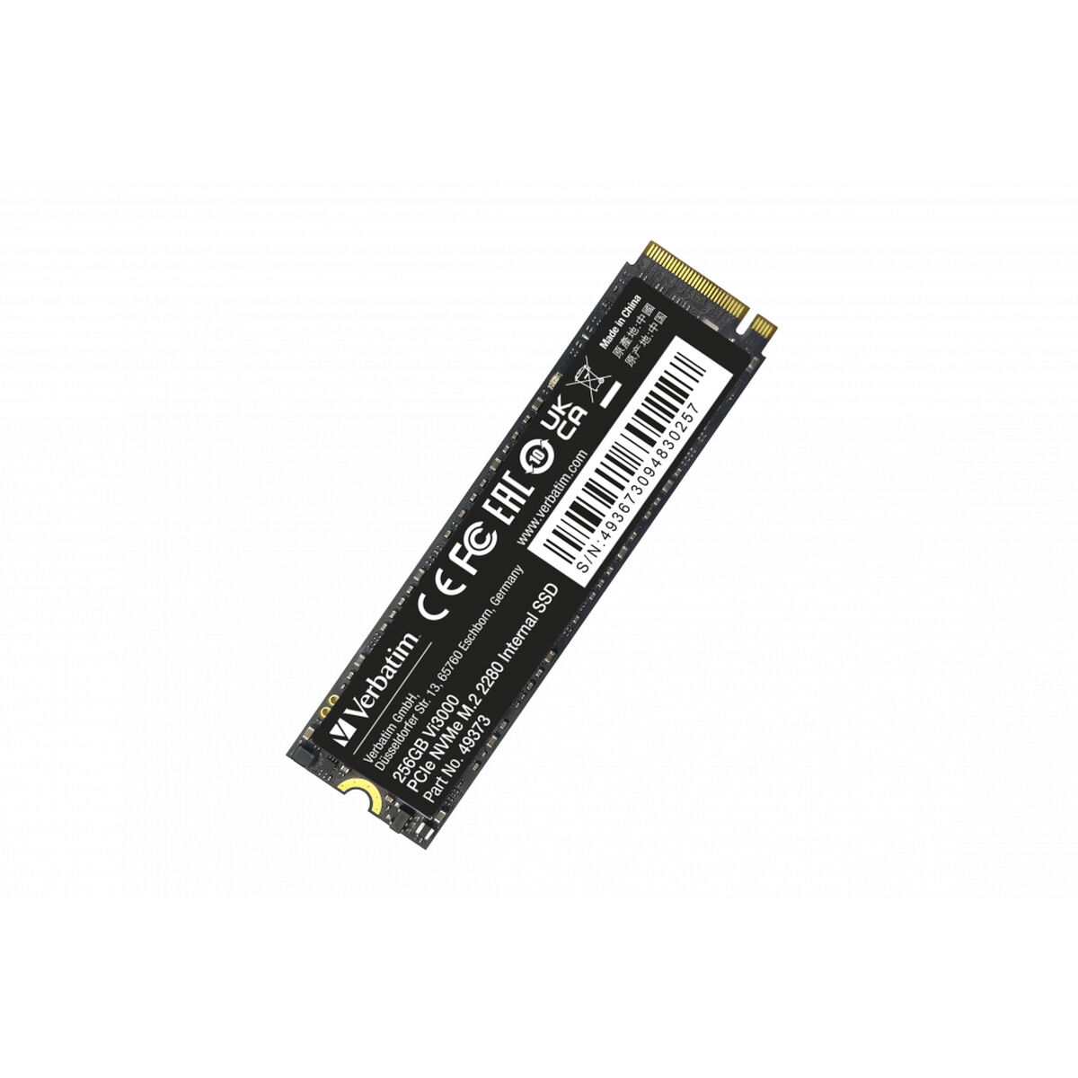 Afbeeldingen van Hard Drive Verbatim VI3000 256 GB SSD