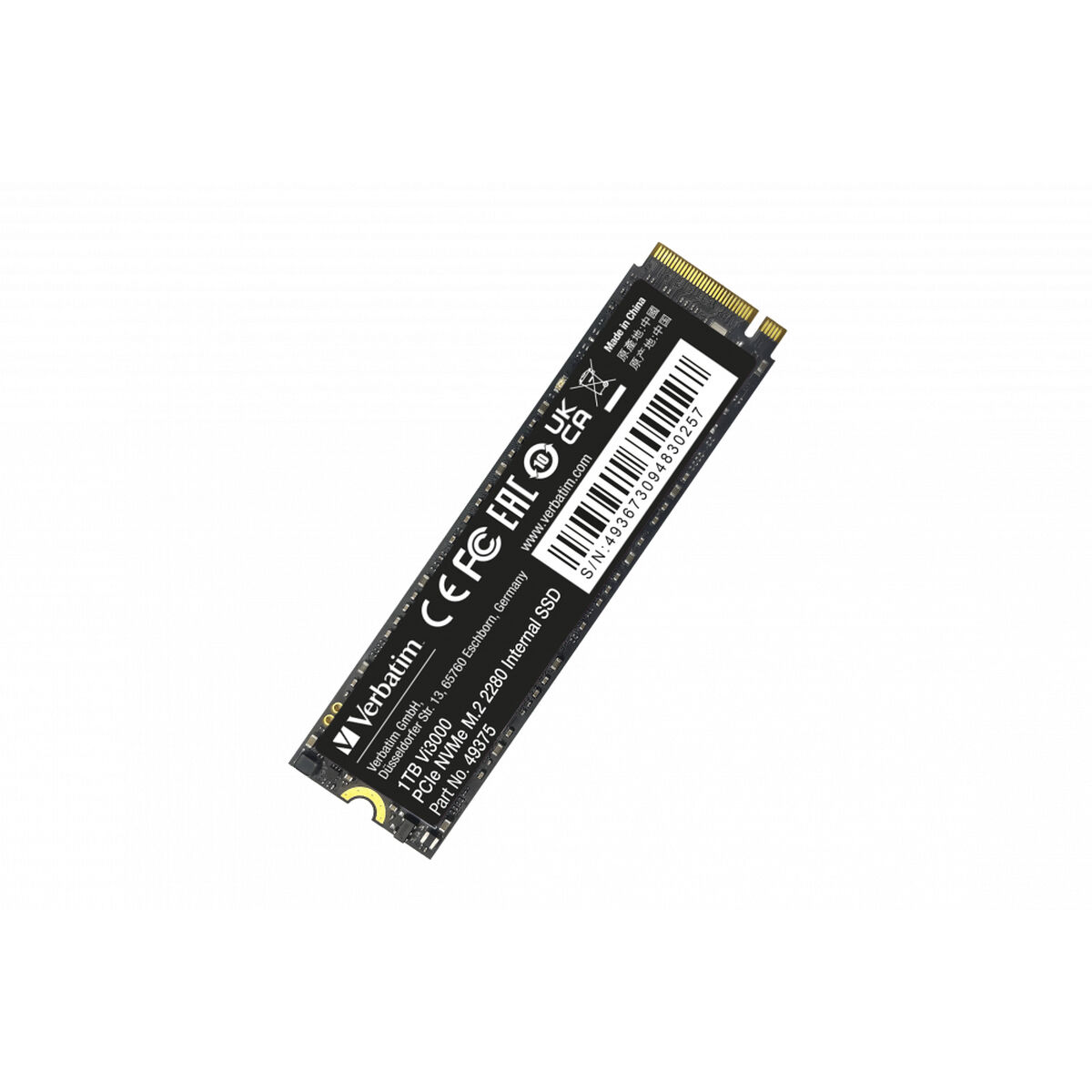 Σκληρός δίσκος Verbatim 49375 256 GB SSD