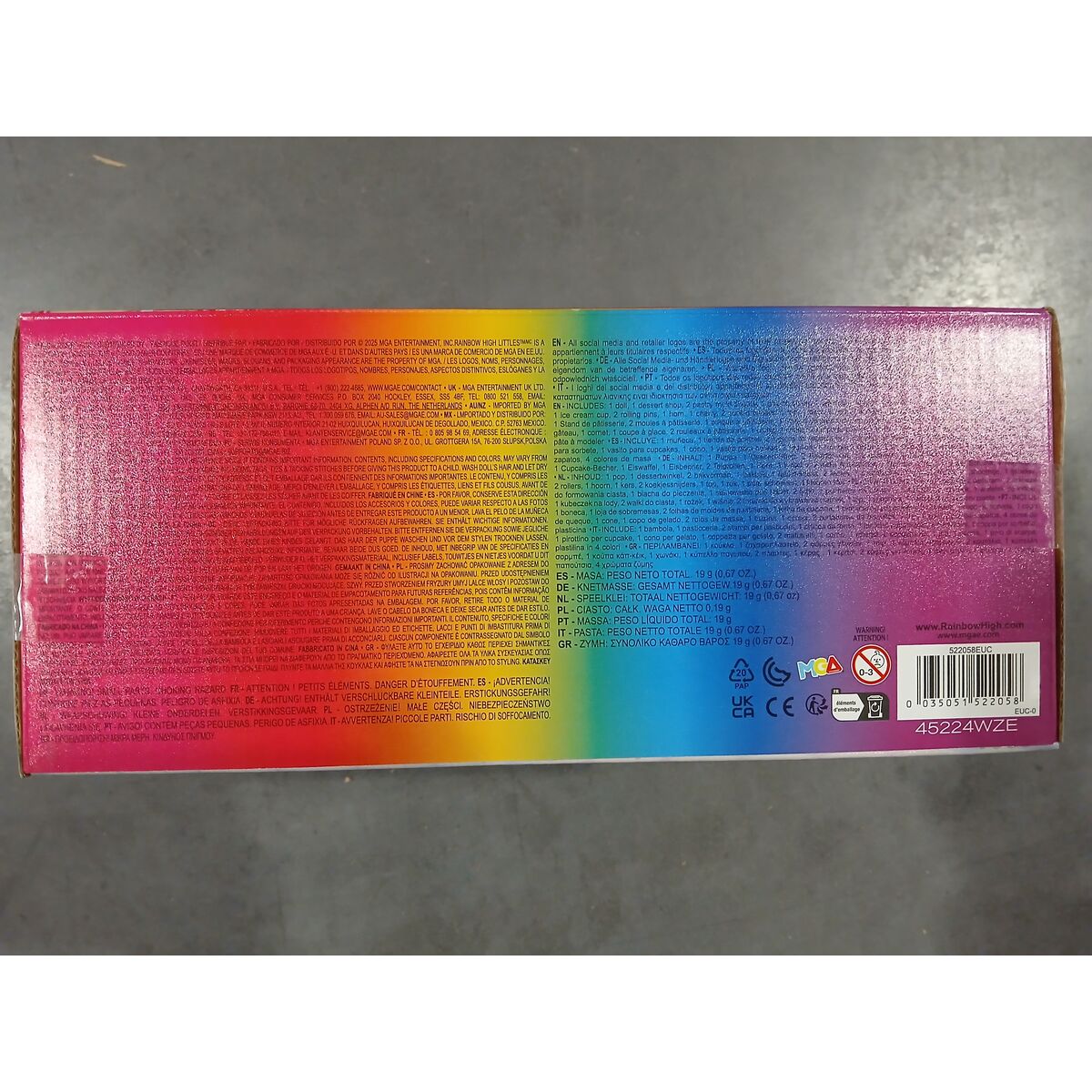 Doll MGA Rainbow High Little Dessert 20,3 x 29,20 x 13,46 cm