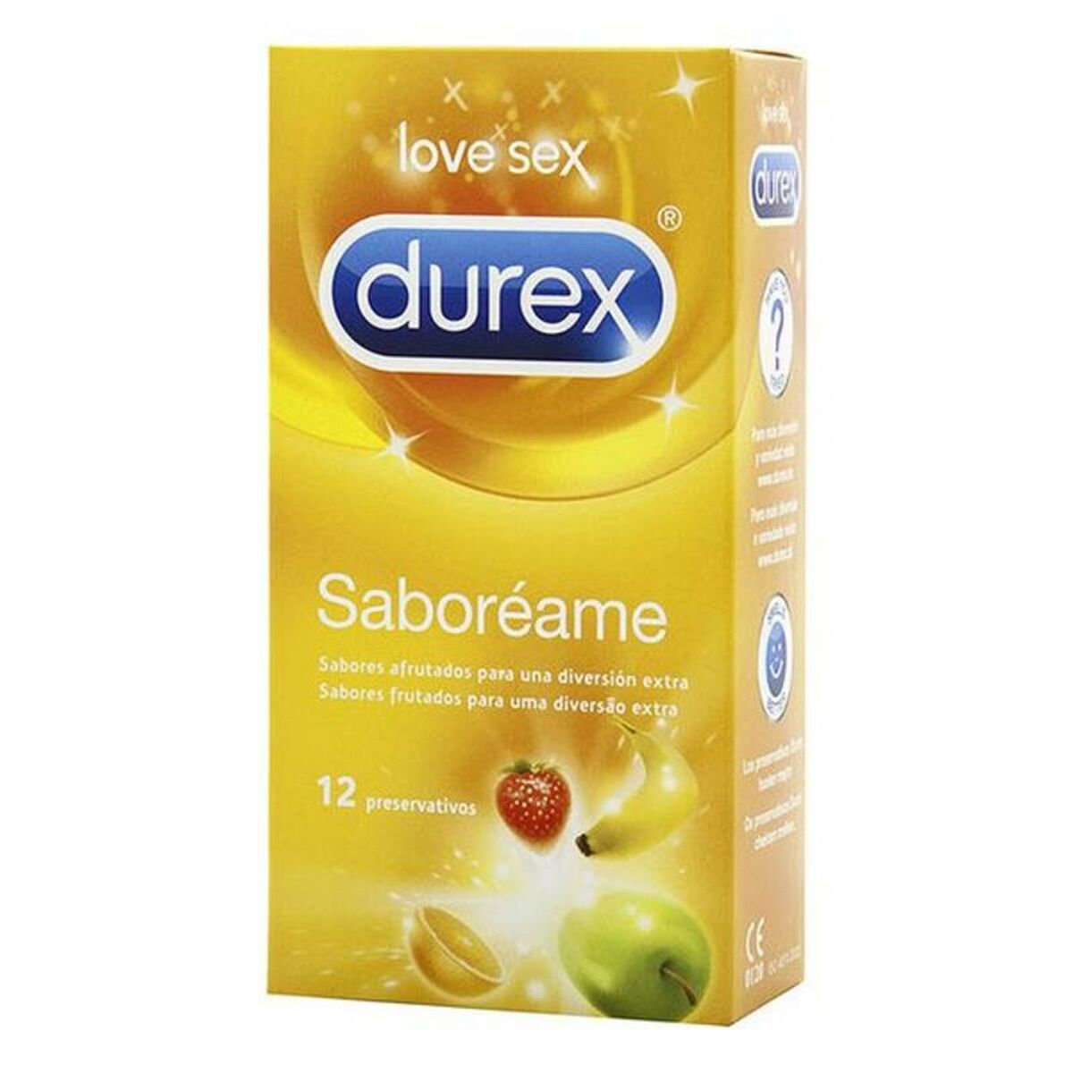 Condoms Durex Saboréame 12 Pieces 12 Units