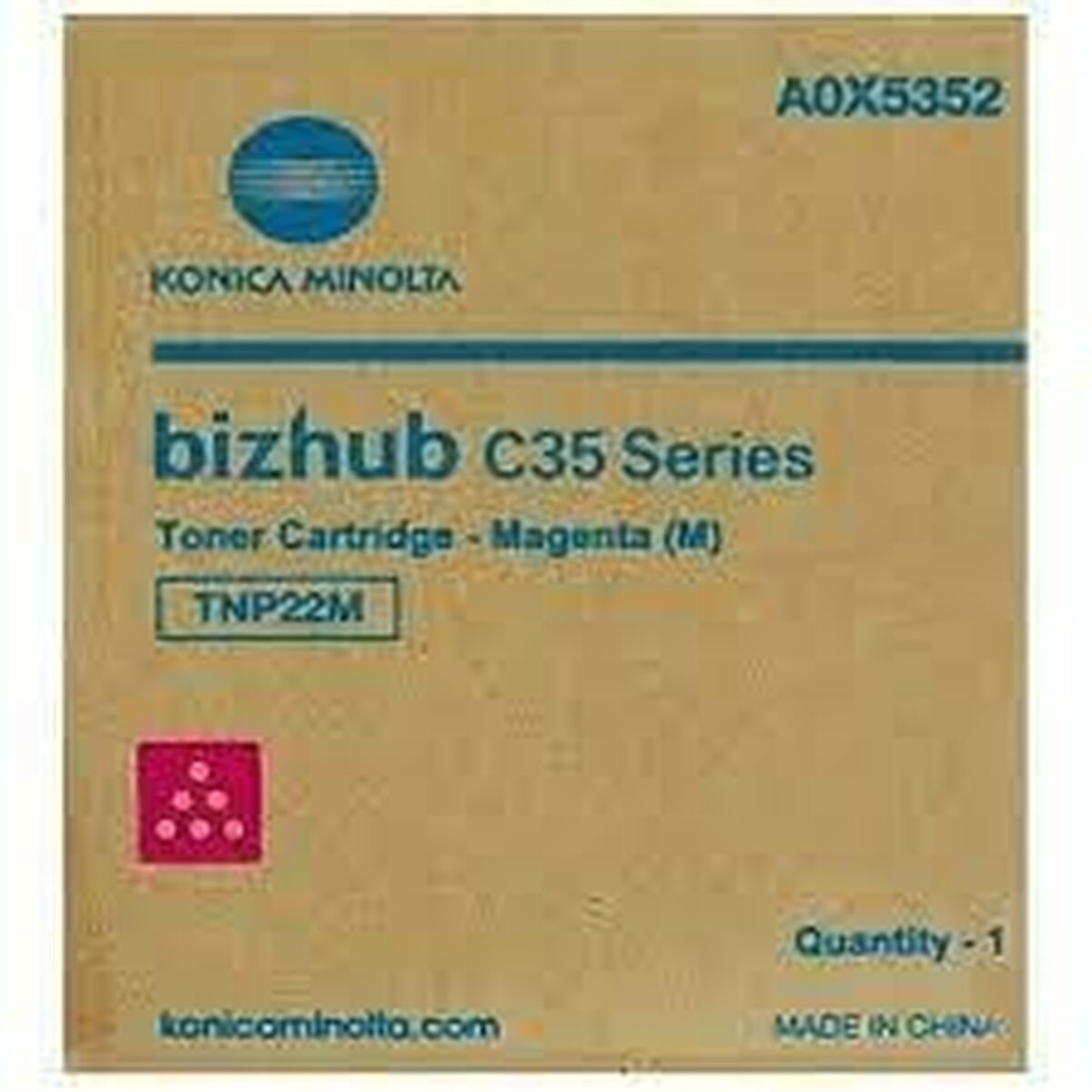 Picture of Toner Konica Minolta TNP-22M Black Magenta