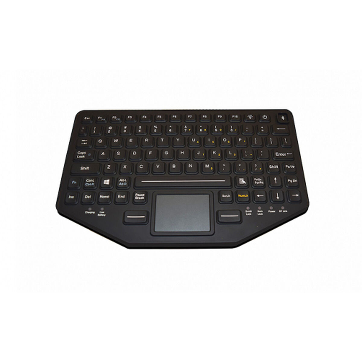 Picture of Keyboard Gamber Johnson 7300-0113 Black Spanish Qwerty