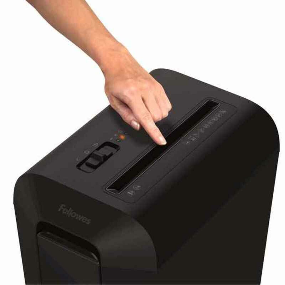 Bild von Micro-Cut Paper Shredder Fellowes LX65 22 L 10 Sheets 4 x 40 mm Black
