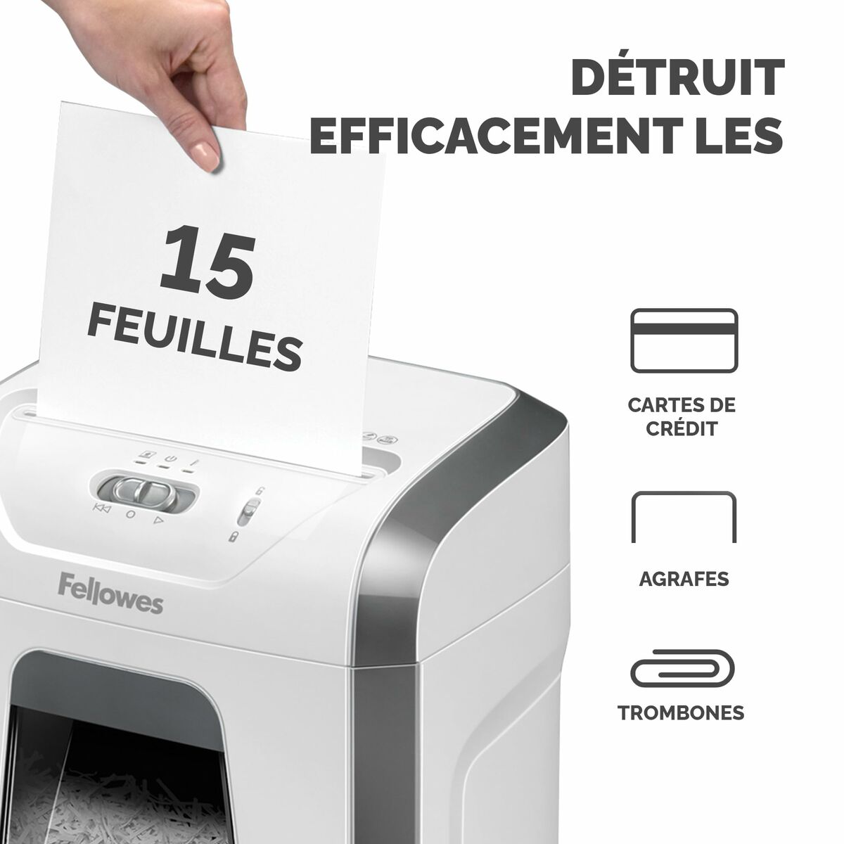 Afbeeldingen van Paper Shredder Fellowes 19 L