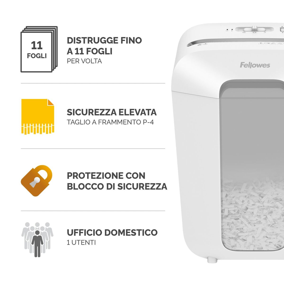 Image de Paper Shredder Fellowes LX70