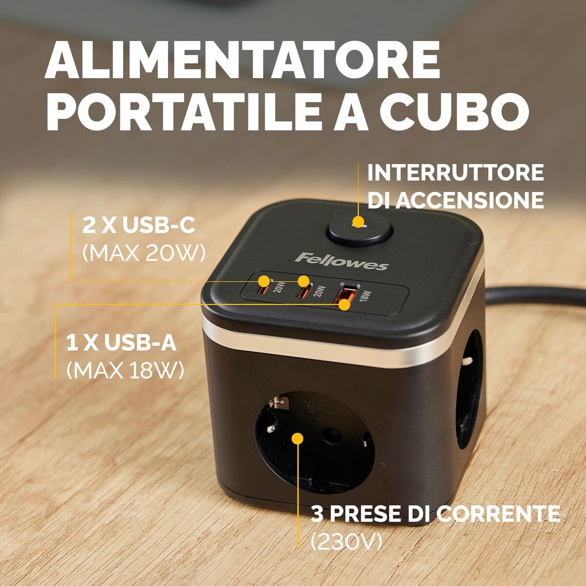 Picture of Circuit board Fellowes 100137168 White (2 m)