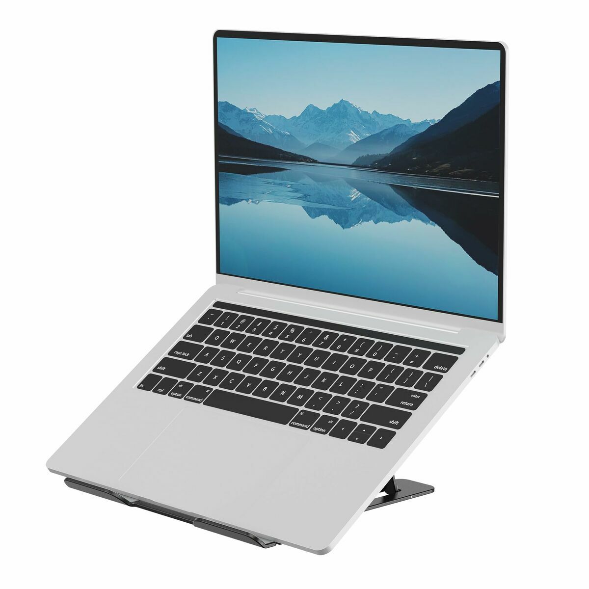 Afbeeldingen van Folding and Adjustable Laptop Stand Fellowes Alumia