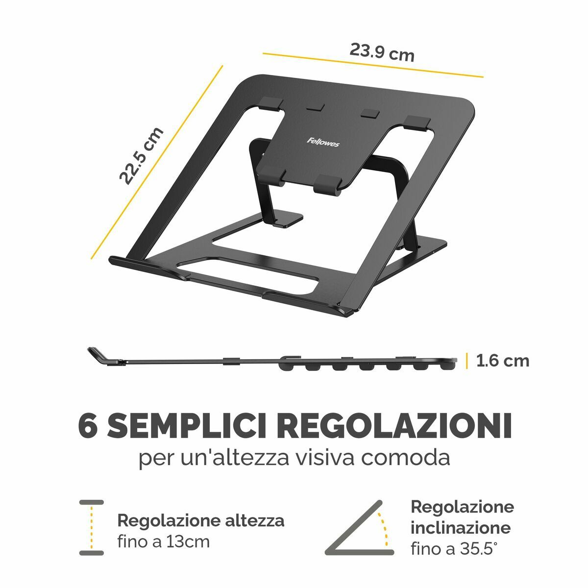 Picture of Notebook Stand Fellowes Alumia 100138868