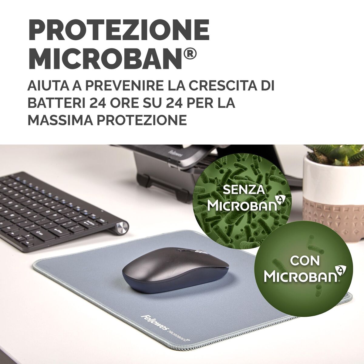 Image de Mouse Mat Fellowes 100139317 Blue