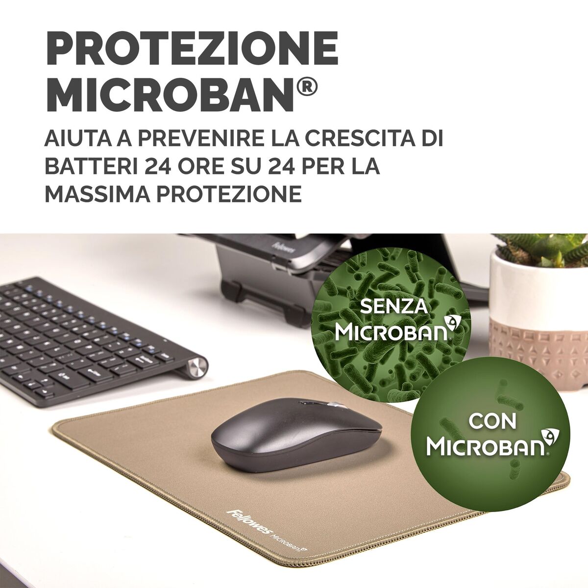 Image de Mouse Mat Fellowes 100139319 Beige