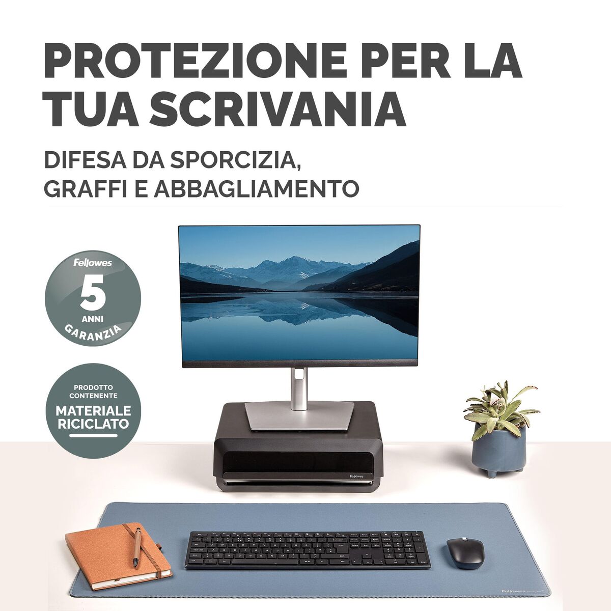 Imagen de Mouse Mat Fellowes 100139322 Blue