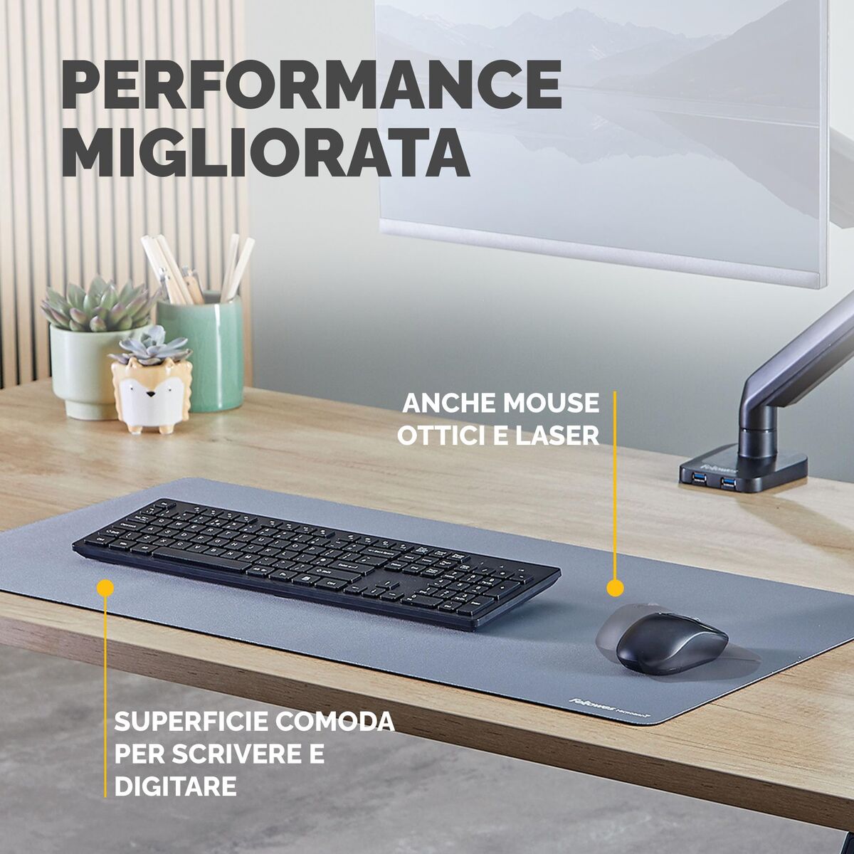 Imagen de Mouse Mat Fellowes 100139322 Blue