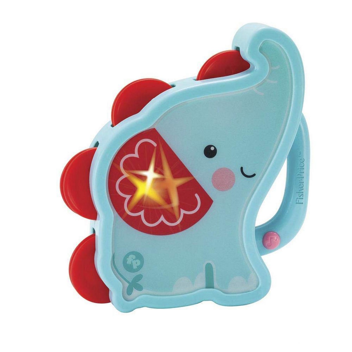 Μουσικό Παιχνίδι Fisher-Price Πλαστική ύλη Διαδραστικó Ντέφι