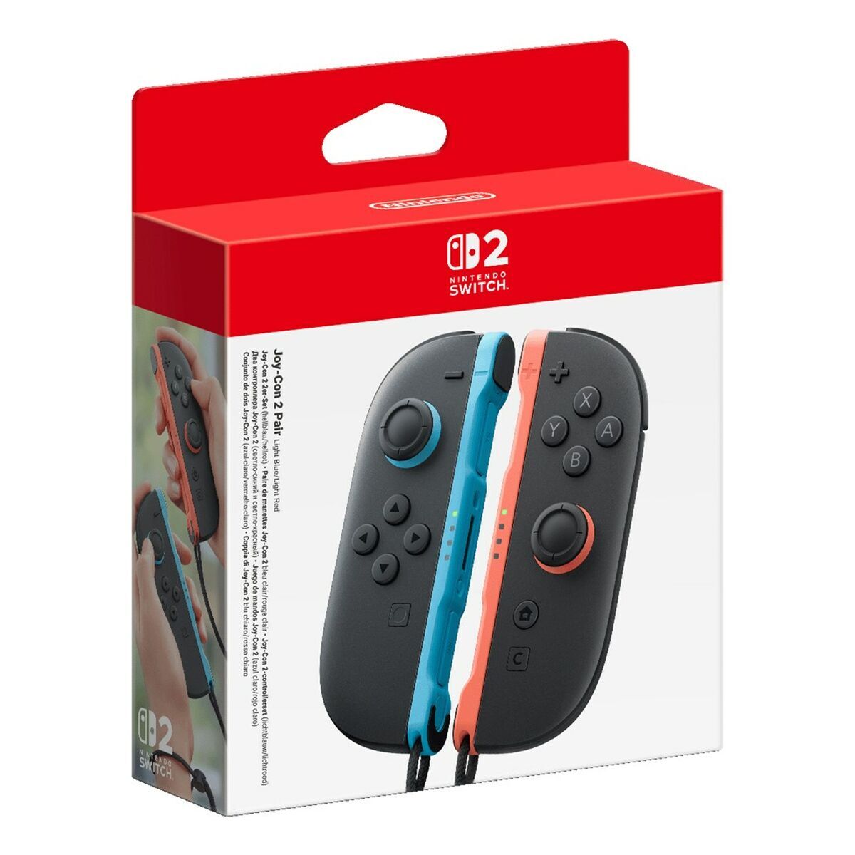 Joy-Con 2 Wireless Controller Nintendo SW2 JOYC BL RD White