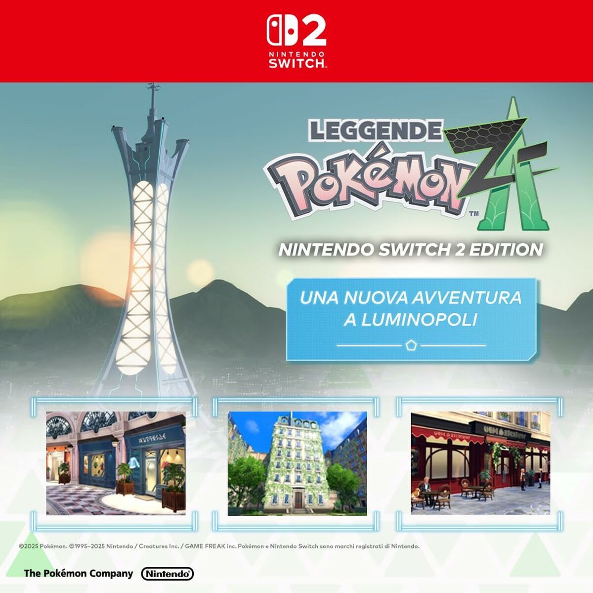 Picture of Nintendo Switch 2 Nintendo Pokémon Legends: Z-A Black