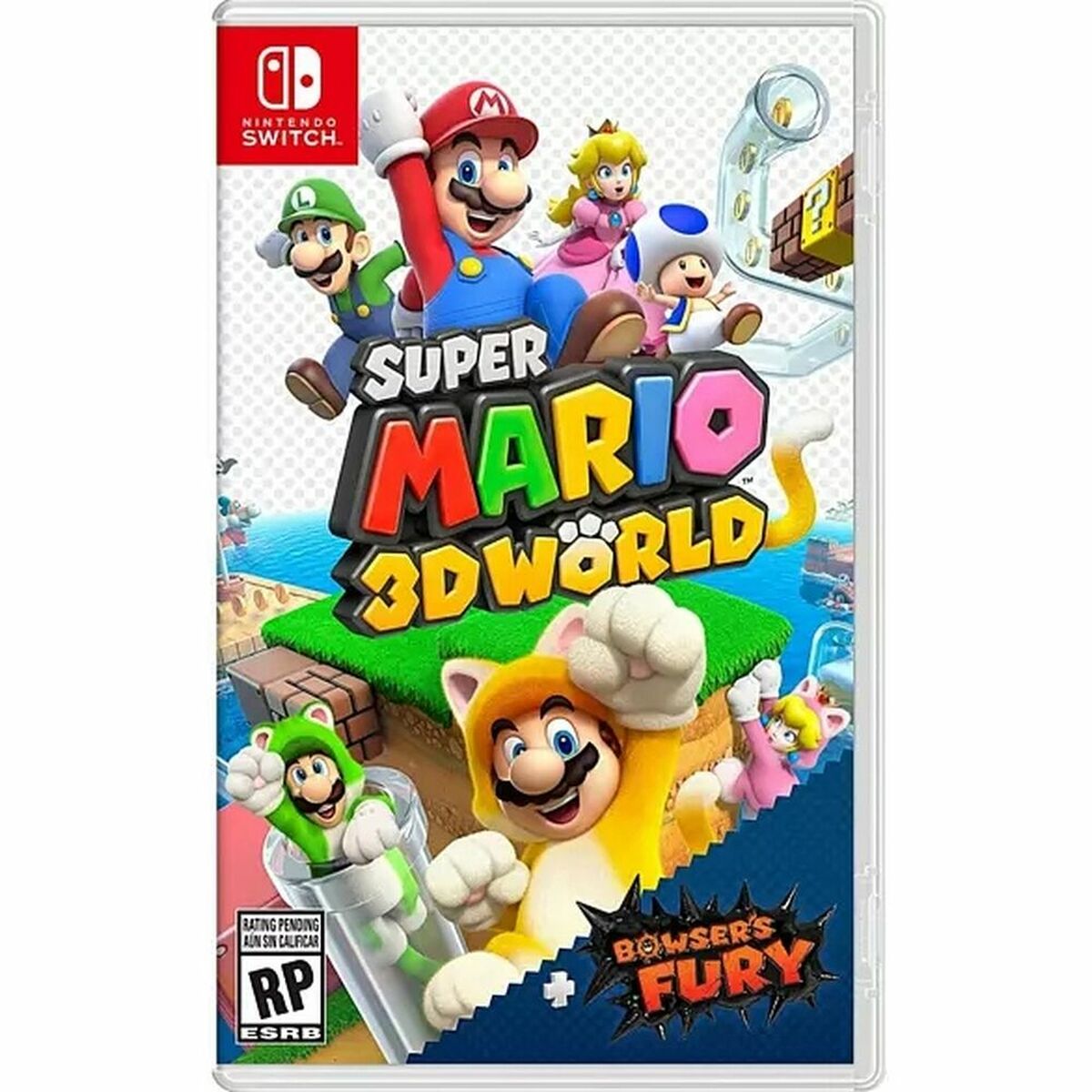 Jeu vidéo pour Switch Nintendo Super Mario 3D World + Bowser’s Fury