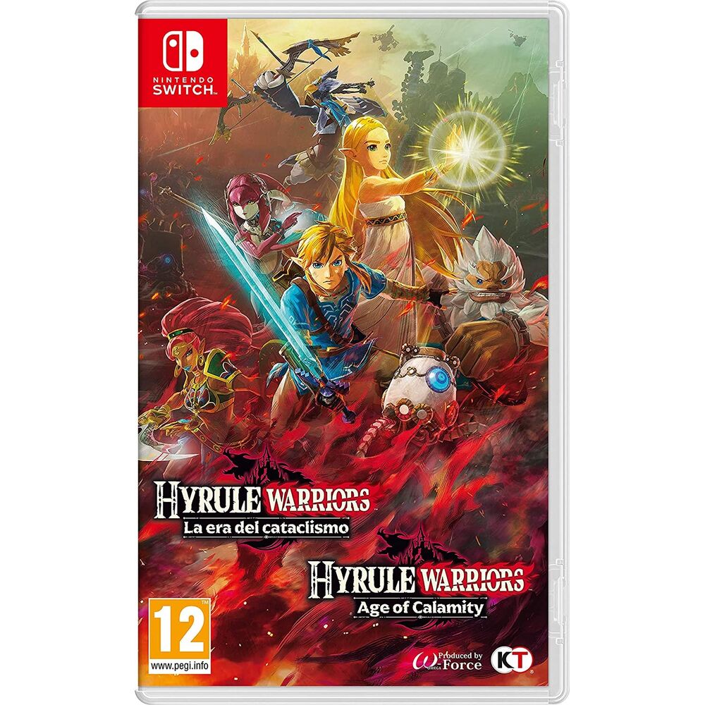 Hyrule Warriors: age of Calamity Switch.