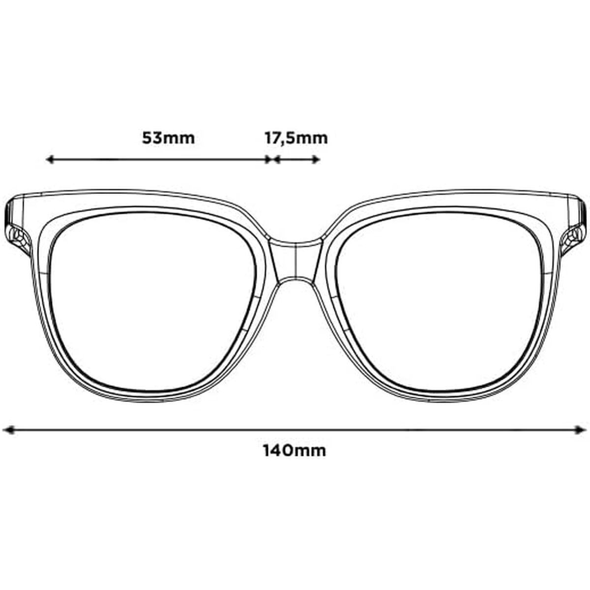 Zonnebril Dames Bollé Ø 53 mm