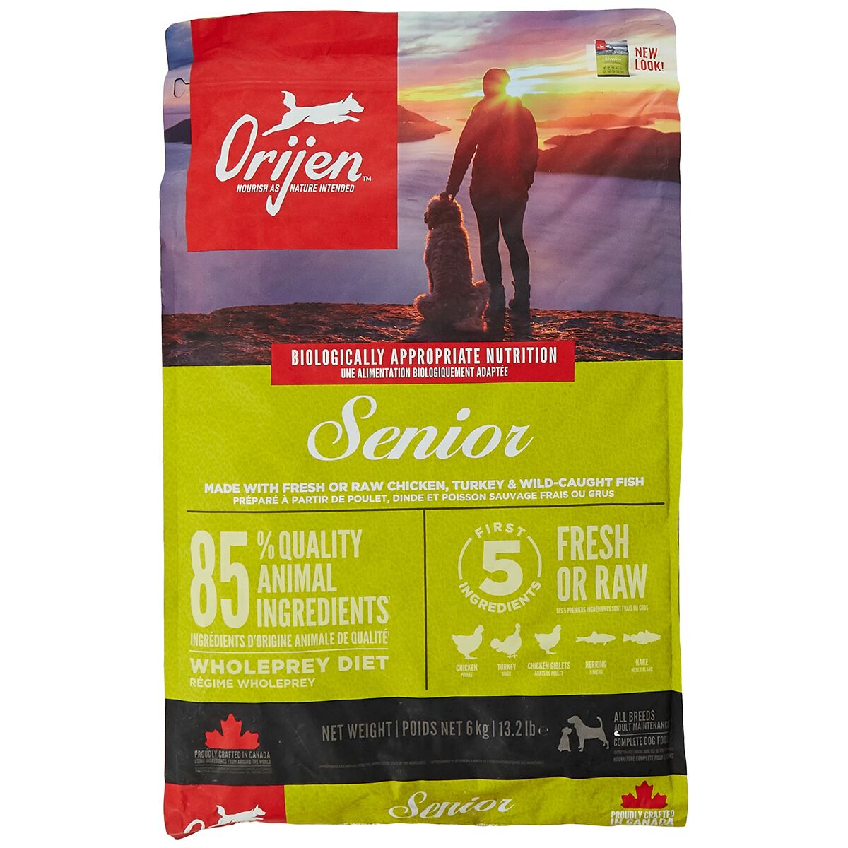 Fodder Orijen Senior Chicken Turkey Fish 6 Kg, view 5
