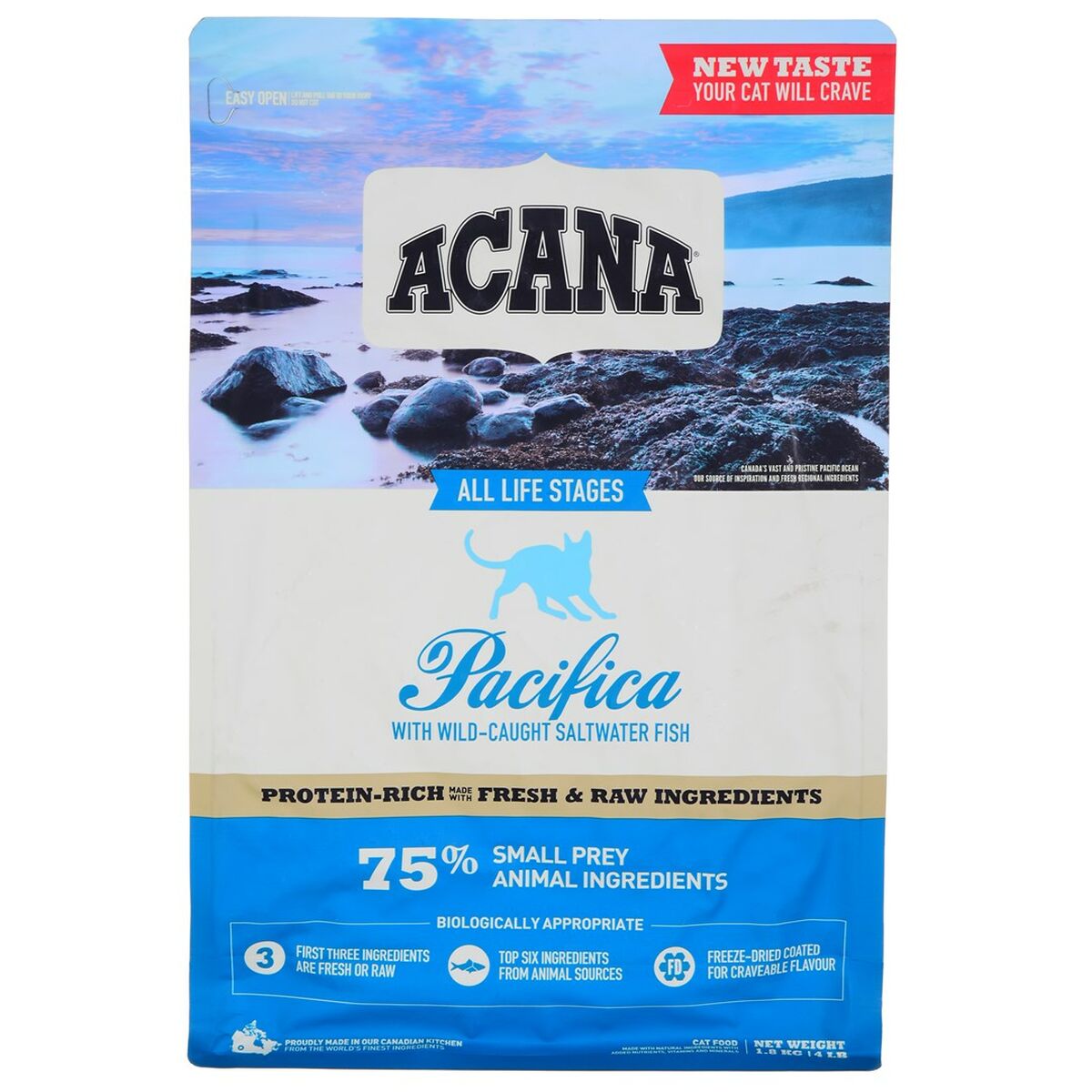 Aliments pour chat Acana Pacifica 1,8 kg