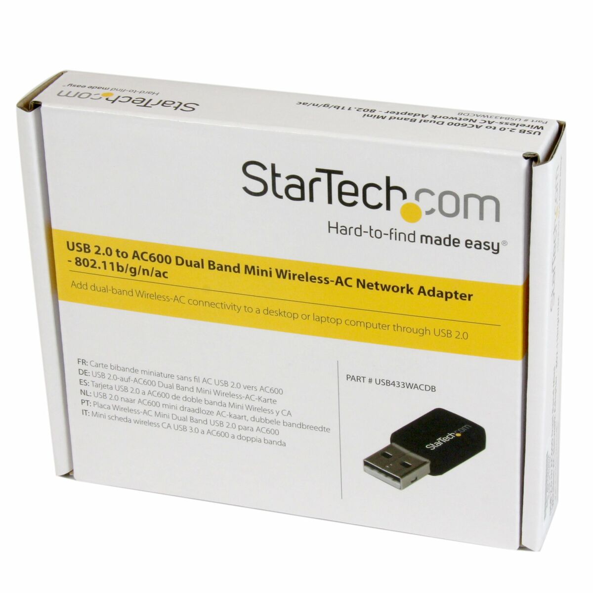 Picture of Wi-Fi USB Adapter Startech USB433WACDB