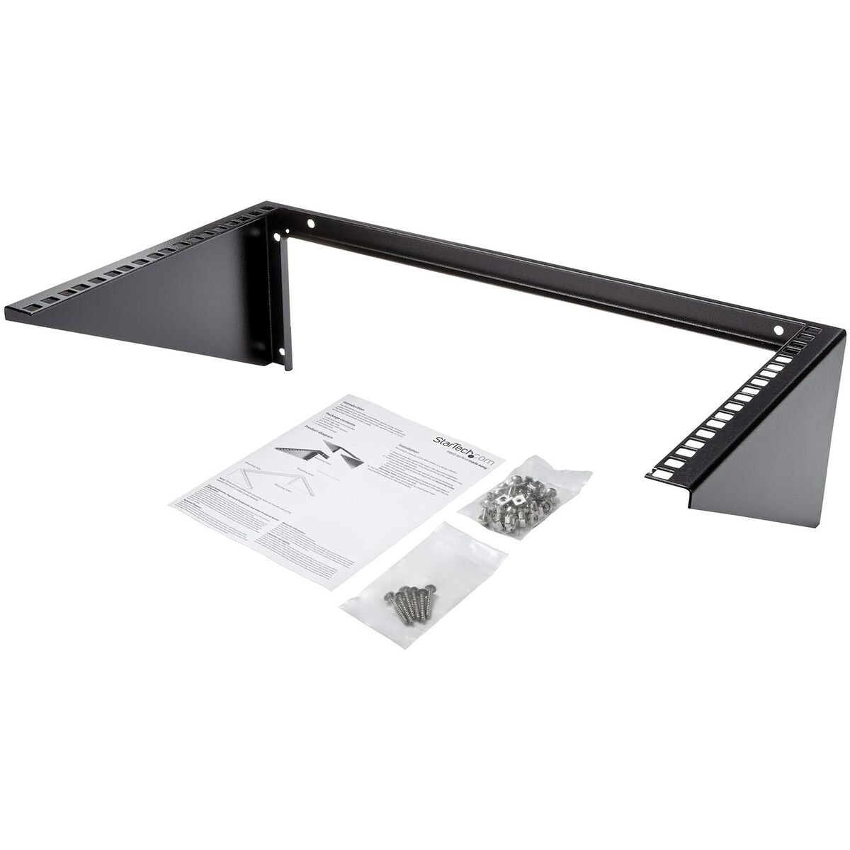 Holder Startech RK619WALLV Black Steel