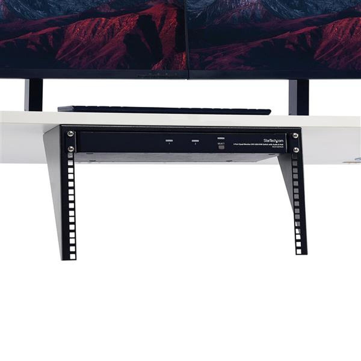 Afbeeldingen van Holder Startech RK619WALLV Black Steel
