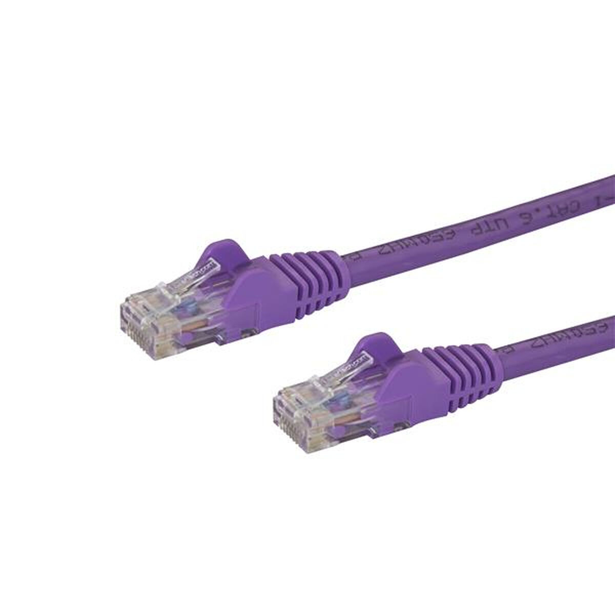 Câble Réseau Rigide UTP 6ème Catégorie Startech 45PAT7MPL Violet Pourpre 7 m