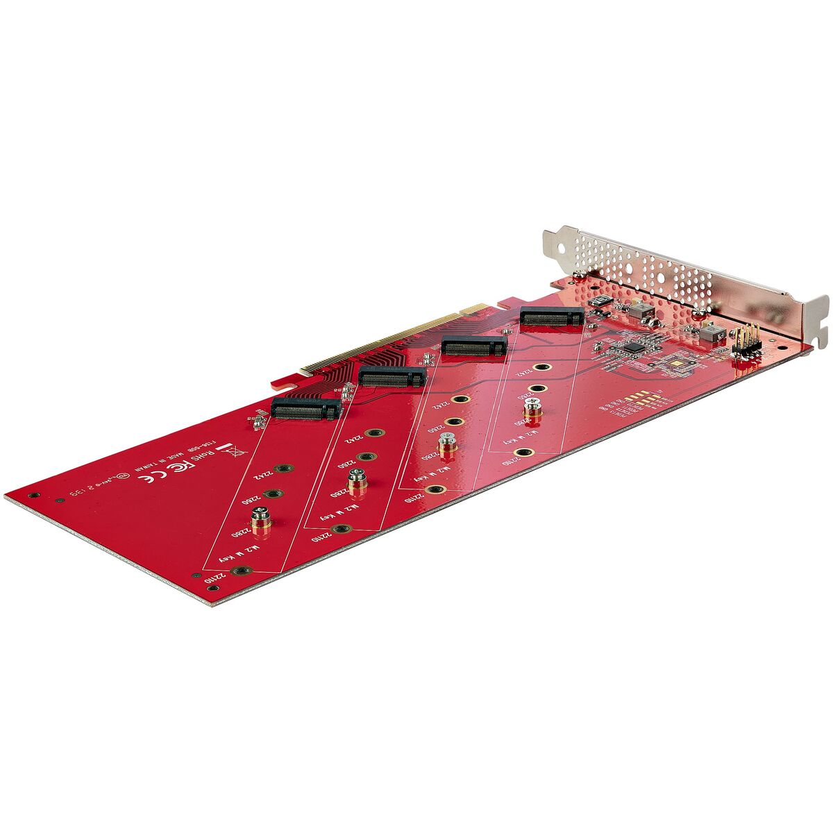 Obrazek PCI Card Startech QUAD-M2-PCIE-CARD-B