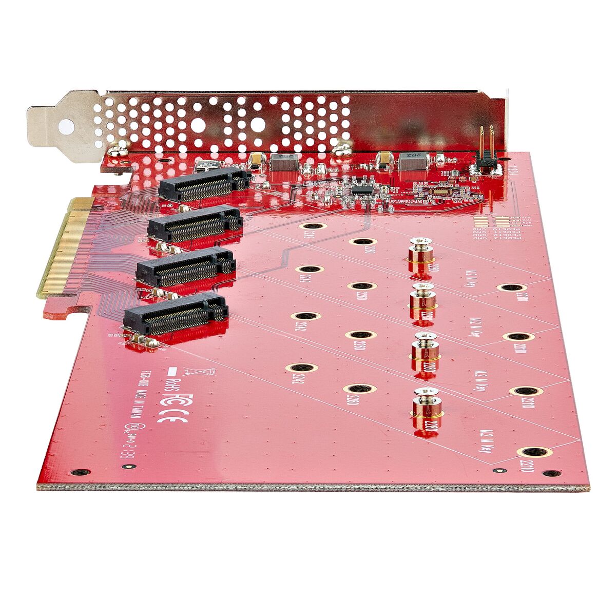 Obrazek PCI Card Startech QUAD-M2-PCIE-CARD-B